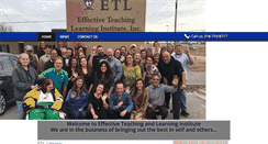Desktop Screenshot of etl.org