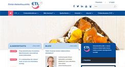 Desktop Screenshot of etl.fi